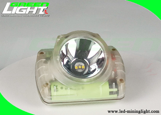 15000lux Lampu Depan Penambangan Batubara 14H Putih Kecerahan Lensa Anti Gores Lampu Nirkabel