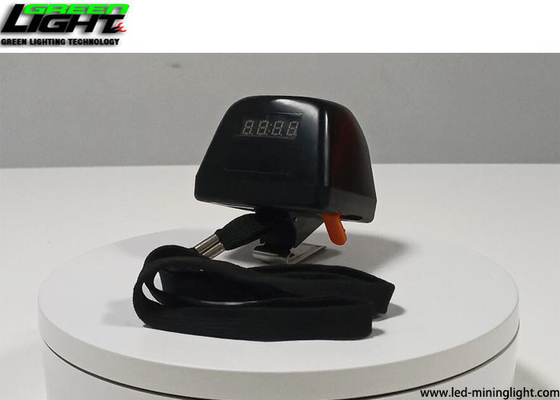 Kl4.5lm Digital LED Miners Cap Lamp 1.3 Watt 8000lux Dengan Tampilan Status Waktu / Baterai