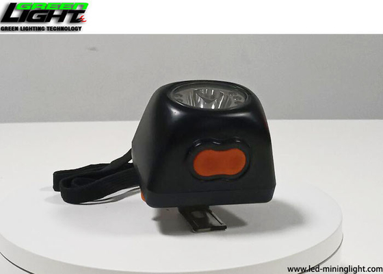 Kl4.5lm Digital LED Miners Cap Lamp 1.3 Watt 8000lux Dengan Tampilan Status Waktu / Baterai