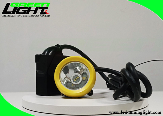 Kl4lm LED Mining Light 12000lux 6.6Ah 14 jam Kulit Plastik Khusus Kuning Hitam