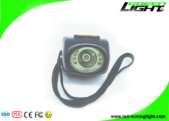 IP68 Waterproof 8000lux Digital Screen Miner Headlamp Isi Ulang 221lum 15 Jam Waktu Kerja Yang Panjang