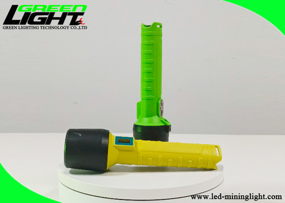 Hijau Kuning Merah LED Senter Torch Explosion Proof 5W High Power Super Durable