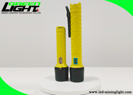 Hijau Kuning Merah LED Senter Torch Explosion Proof 5W High Power Super Durable