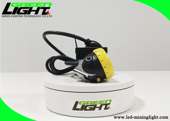 Kecerahan Tinggi 10000 Lux Miner Cap Lamp IP68 Untuk Tambang Gelap Batubara