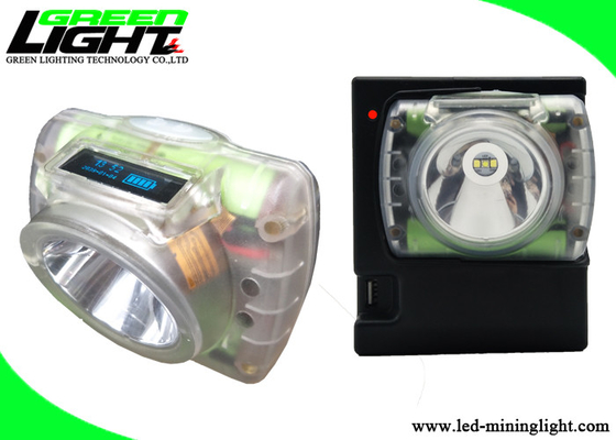 15000lux Lampu Tutup Penambang LED Portabel Ringan 6.8Ah Baterai Li Ion Isi Ulang