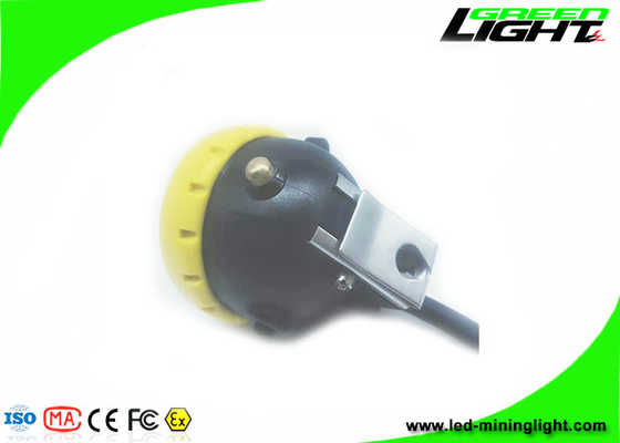 IP68 Waterproof Miner Cap Lamp 10000 Lux Mendukung Pengisian USB 18 jam Waktu Kerja Untuk Tambang Batubara Bawah Tanah