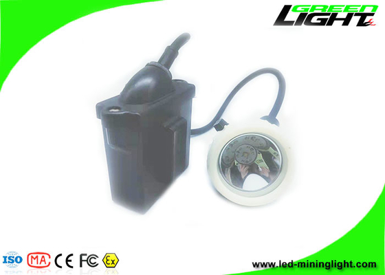 10000 Lux 216lum Lampu Pertambangan LED Isi Ulang IP67 Tahan Air 16 jam Waktu Kerja Panjang
