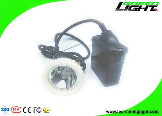 10000 Lux 216lum Lampu Pertambangan LED Isi Ulang IP67 Tahan Air 16 jam Waktu Kerja Panjang