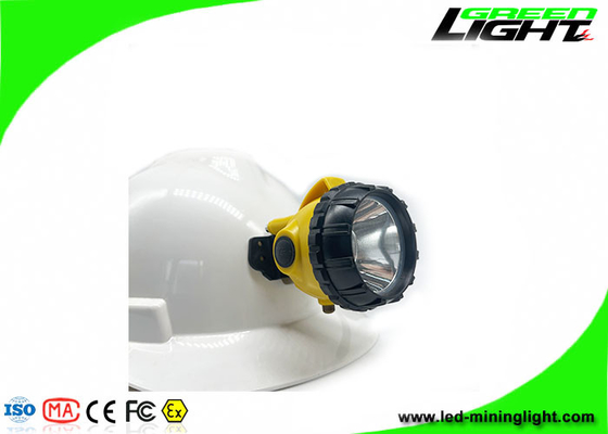 IP68 Waterproof Corded LED Mining Cap Lamp 25000 Lux Rechargeable Headlamp 10400MAh Baterai SAMSUNG untuk Tambang Bawah Tanah
