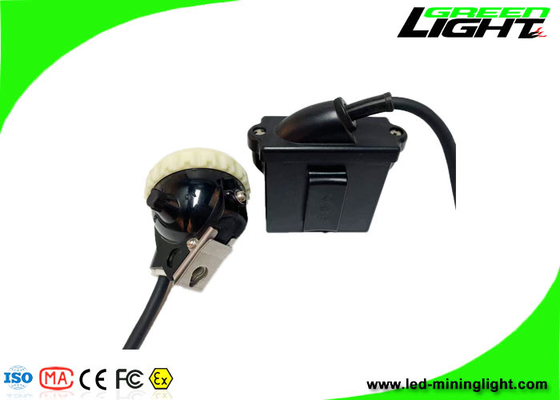 10000 Lux Mining Hard Hat Lights 6600mAh Lampu Tutup Penambangan Isi Ulang