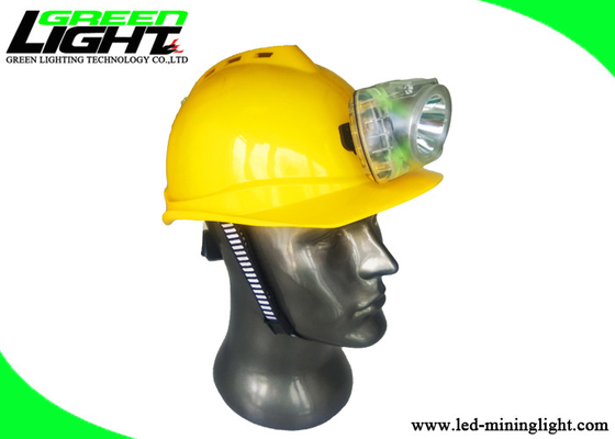 USB Rechargeable Coal Miner Headlight 232lum High Beam Ringan ABS Shell