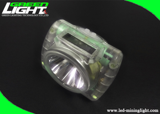 USB Rechargeable Coal Miner Headlight 232lum High Beam Ringan ABS Shell