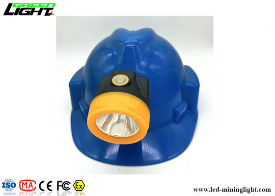 Mini Cordless Rechargeable Mining Cap Lamps 10000lux Ringan Portabel