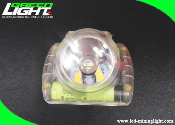 USB Rechargeable Coal Miner Headlight 232lum High Beam Ringan ABS Shell