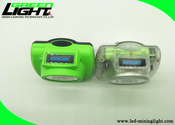 Lampu Penambangan Tanpa Kabel Digital 13000lux Anti Explosive Coal Miner Headlamp