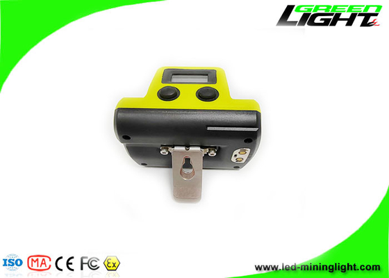 18000Lux Layar OLED LED Miner Headlamp Magnetic USB Isi Ulang ABS / PC Lamp Body