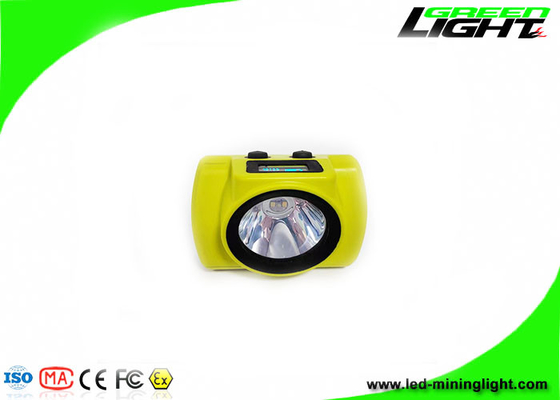 18000Lux Layar OLED LED Miner Headlamp Magnetic USB Isi Ulang ABS / PC Lamp Body