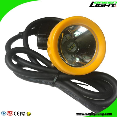 10000Lux Keselamatan Pertambangan Cap Lampu Silikon Tombol Isi Ulang 216lum 7.8Ah Penambang Headlamp untuk Tambang Batubara Bawah Tanah