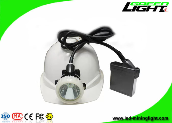 6.6Ah Lampu Pertambangan LED Bawah Tanah Tahan Air Anti Ledakan 10000lux PC Plastik IP67