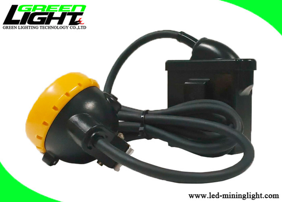 7.8Ah isi ulang daya tinggi yang dipimpin lampu tutup penambang Anti-retak Minera lampara