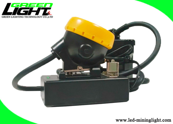 7.8Ah isi ulang daya tinggi yang dipimpin lampu tutup penambang Anti-retak Minera lampara