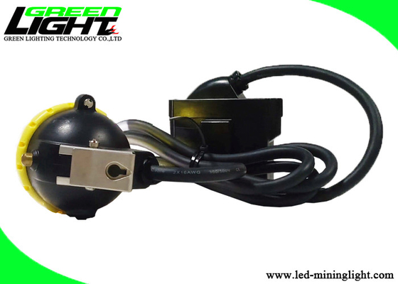 7800mAh penambang headlamp isi ulang baterai li-ion mendukung pengisian USB Mineras lamparas anti-ledakan topi pertambangan lampu