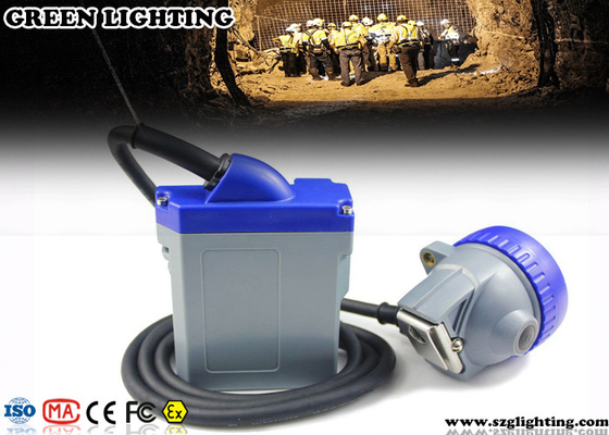 Lampu Depan Penambang Isi Ulang 3 Watt Lampu Utama 6600mAH Baterai Li-Ion