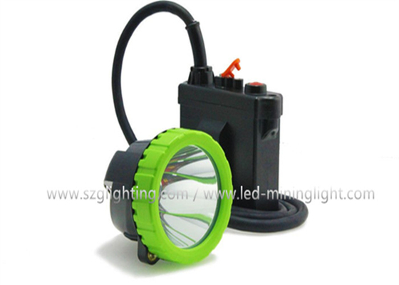 IP67 11.2Ah 5W Cree Mining Cap Lights Pencahayaan Empat Warna ATEX Disetujui