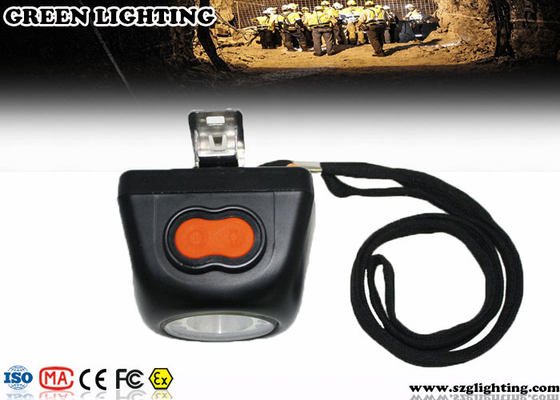 Lampu Cap Penambang LED Explosion Proof Dengan OLED Cordless 4000 Lux Brightness IP67