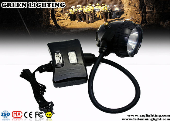 Black IP68 LED Mining Light Bahan PC Tahan Api Gaya Semi-Kabel
