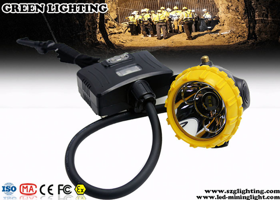 Lampu Tutup Tambang Semi-Kabel Kustom 10000 Jam Rentang Umur 3.7V 15000 Lux