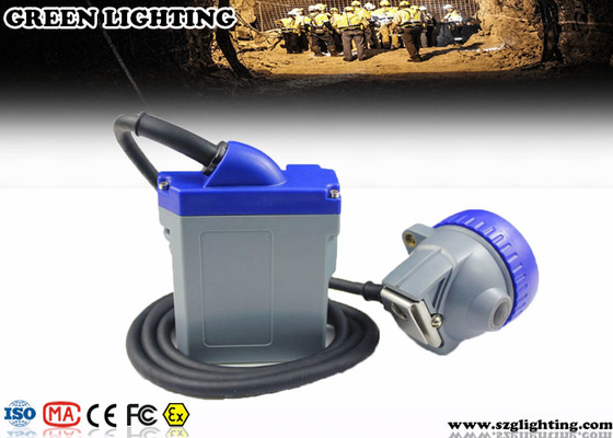 GLT-7A 4000 Lux Coal Mining Lights 300mA 6.6AH CE Disetujui IP68 Anti Explosive