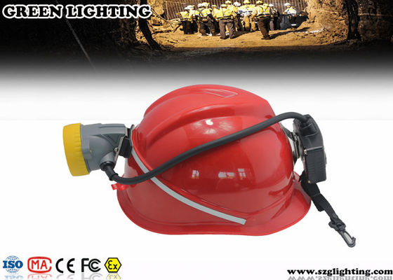 ATEX Disetujui Lampu Penambang Pengisi Daya USB Untuk Topi Keras 156 Bercahaya