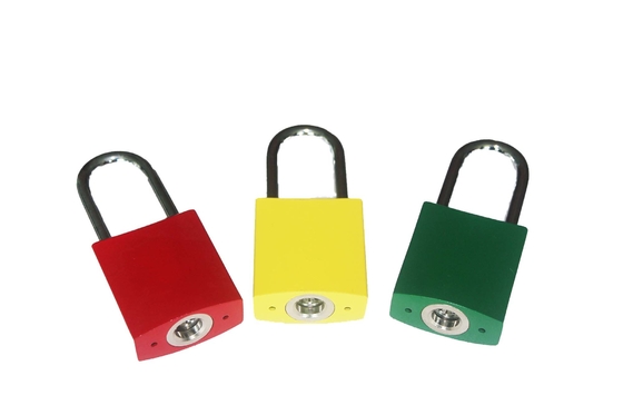 OEM Safety Lockout Padlocks 8 Warna Bahan Aluminium 142g Berat