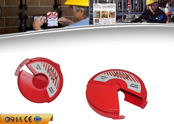 Perangkat Penguncian Katup Gerbang ABS, Penguncian Katup Logo Kustom Berat 470g