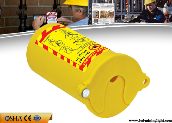 Tag Penguncian Bahan PP Keluar, Tag Penguncian Silinder Gas Pneumatik Kuning