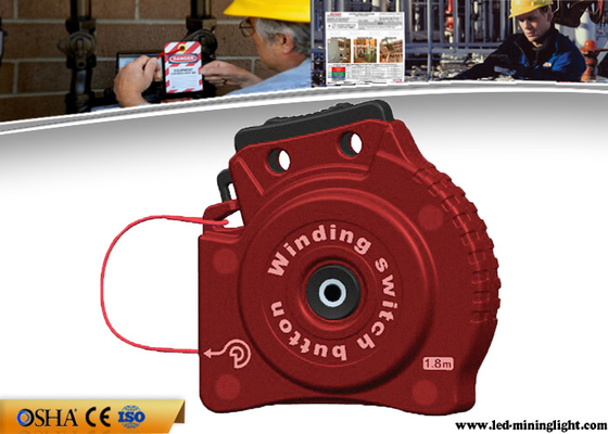 Penguncian Kabel Merah Multi Fungsi, Kabel Penguncian Teleskopik Otomatis PC