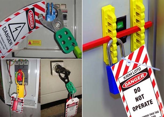 Safety Group Breaker Lock Out, Tersedia 14 Gembok Pengunci Pemutus Listrik