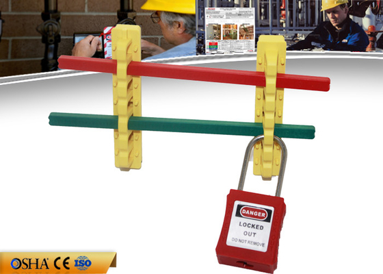 ZC-D17 Nylon PA Safety Group Breaker Lockout dengan warna-warni dan mudah digunakan