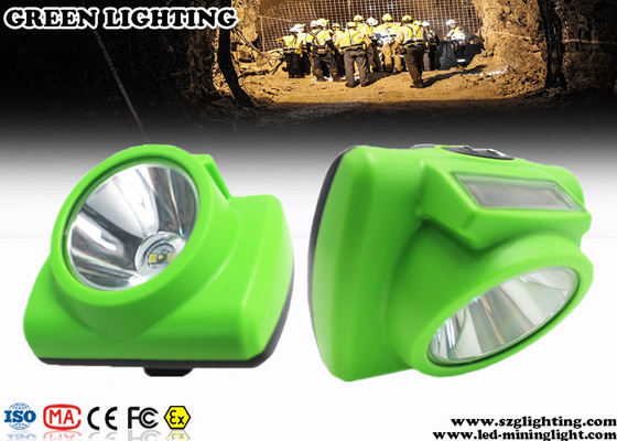 Lampu Penambangan Batubara Cree Nirkabel 3.7V Baterai Isi Ulang 13000 Lux Wide Beam
