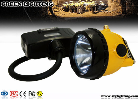 Lampu Penambang Led Semi Corded Dengan Lampu Peringatan Belakang, Lampu Penambang 6.8Ah 3.7V