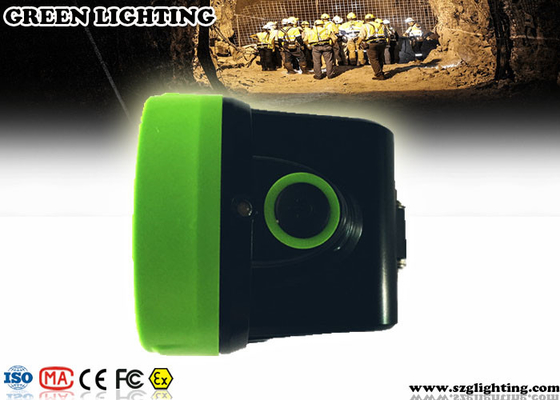 IP68 Cordless Cap Lamp, 230mA 120 Degree Lighting Cordless Led Mining Cap Lamp