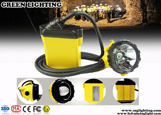Kecerahan Kuat CREE LED Mining Lamp, Lampu Peringatan Pertambangan Peringatan Daya Rendah