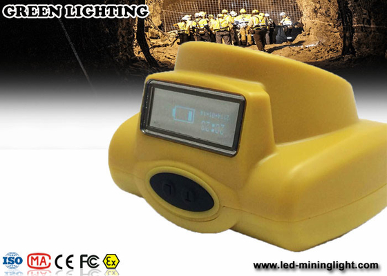 198g ringan ringan Penambangan Lampu Bawah Tanah nirkabel isi ulang Dengan Layar OLED cara pengisian USB