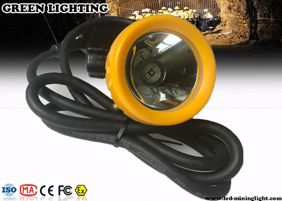 15000Lux 6.6Ah CREE Lampu Depan LED Isi Ulang Bukti Ledakan