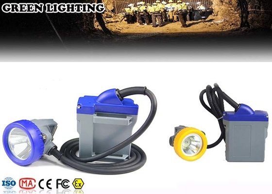 10000Lux IP68 Anti-Explosion Rechargeable LED Headlamp Dengan Baterai 6.6Ah