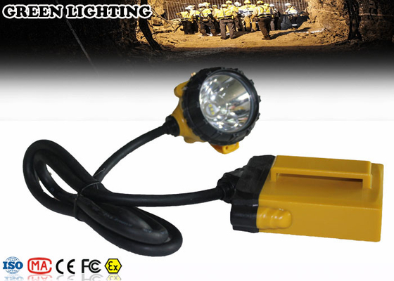 GL12-A IP68 490g Berat 3W 25000Lux 10.4Ah Lampu Depan LED Isi Ulang
