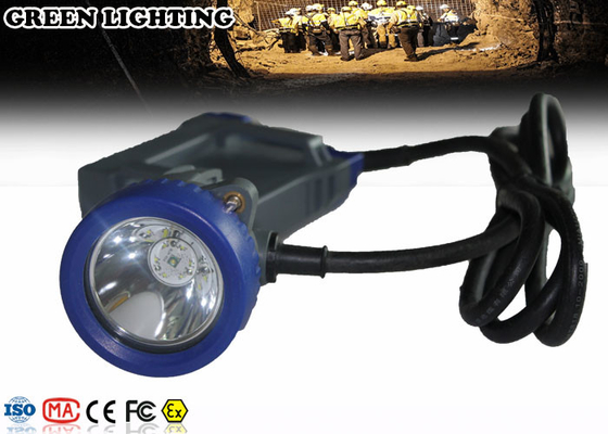 GLT-7A Anti-ledakan 4000lux Lampu Depan LED Isi Ulang Dengan Berat 560g IP67
