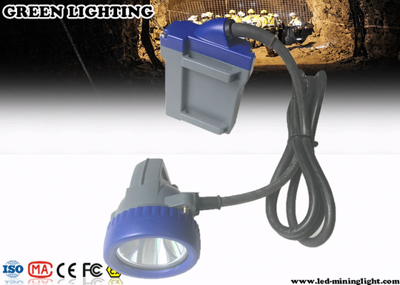 1.2Watt 230Lumens Corded Security Rechargeable Mining Cap Lamp dengan Kecerahan Kuat 15000Lux