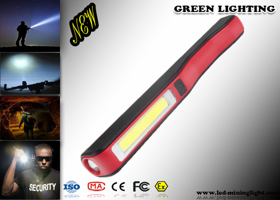 140 Lum IP65 Senter LED Torch Pen Style Bahan ABS Pengisi Daya Mikro USB